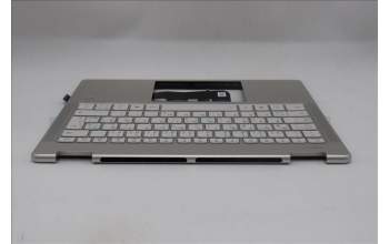 Lenovo 5CB1R71323 C-Cover with keyboard, German, Seashell, FingerPrint, Puresight Logo, UK