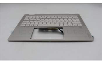 Lenovo 5CB1R71326 C-Cover with keyboard, Portuguese, Seashell, FingerPrint, Puresight Logo, UK