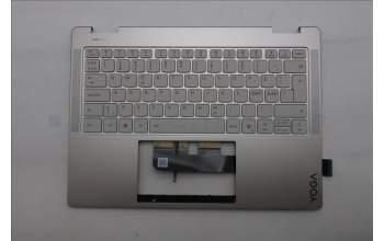 Lenovo 5CB1R71355 C-Cover with keyboard, Nordic, Seashell, Non-FingerPrint, Puresight Logo, UK