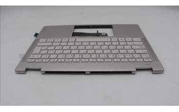 Lenovo 5CB1R71359 C-Cover with keyboard, Spanish, Seashell, Non-FingerPrint, Puresight Logo, UK