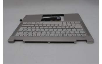 Lenovo 5CB1R71372 C-Cover with keyboard, French, Seashell, Non-FingerPrint, Puresight Logo, US