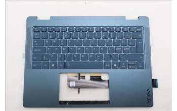 Lenovo 5CB1R71385 C-Cover with keyboard, Nordic, Tidal Teal, Non-FingerPrint, Non-Puresight Logo, UK