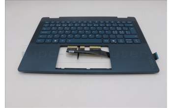 Lenovo 5CB1R71390 C-Cover with keyboard, Switzerland, Tidal Teal, Non-FingerPrint, Non-Puresight Logo, UK