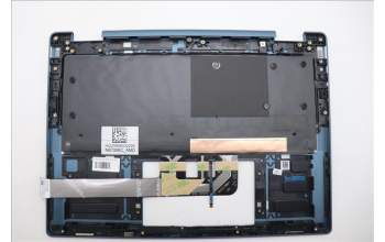 Lenovo 5CB1R71397 C-Cover with keyboard, Czech Slovakian, Tidal Teal, Non-FingerPrint, Non-Puresight Logo, UK
