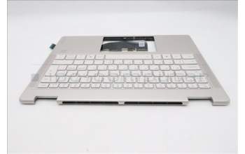 Lenovo 5CB1R83520 C-Cover with keyboard, Nordic, Seashell, FingerPrint, Non-Puresight Logo, UK