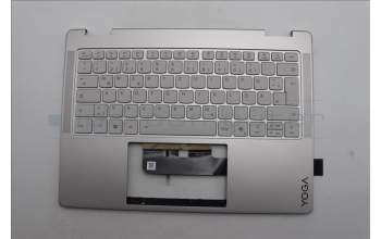 Lenovo 5CB1R83548 C-Cover with keyboard, German, Seashell, Non-FingerPrint, Non-Puresight Logo, UK