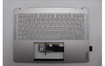 Lenovo 5CB1R83562 C-Cover with keyboard, Czech Slovakian, Seashell, Non-FingerPrint, Non-Puresight Logo, UK