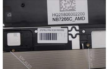 Lenovo 5CB1R83562 C-Cover with keyboard, Czech Slovakian, Seashell, Non-FingerPrint, Non-Puresight Logo, UK