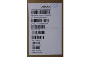 Lenovo 5CB1R83568 C-Cover with keyboard, Ukraine, Seashell, Non-FingerPrint, Non-Puresight Logo, US