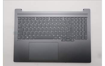 Lenovo 5CB1R91589 C-Cover with keyboard, German, Luna Grey, DIS, UK