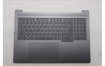 Lenovo 5CB1R91598 C-Cover with keyboard, Nordic, Luna Grey, DIS, UK