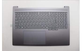 Lenovo 5CB1R91613 C-Cover with keyboard, Czech Slovakian, Luna Grey, UMA, UK
