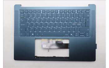 Lenovo 5CB1R97610 C-Cover with keyboard, Nordic, Tidal Teal, UK