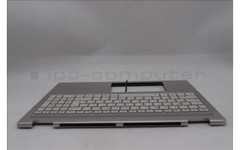 Lenovo 5CB1R98430 C-Cover with keyboard, German, Seashell, FingerPrint, Non-Puresight Logo, UK
