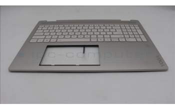Lenovo 5CB1R99722 C-Cover with keyboard, US English Euro, Seashell, FingerPrint, Non-Puresight Logo, US