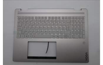 Lenovo 5CB1R99731 C-Cover with keyboard, Belgian, Seashell, FingerPrint, Puresight Logo, UK