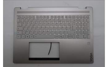 Lenovo 5CB1R99736 C-Cover with keyboard, French, Seashell, FingerPrint, Non-Puresight Logo, US