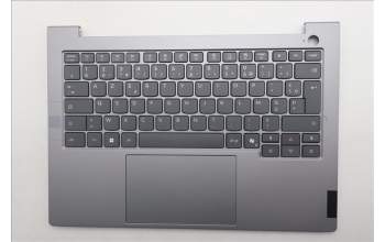 Lenovo 5CB1R99842 C-Cover with keyboard, French, Arctic Grey, Non-Backlight, H-series, US