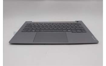 Lenovo 5CB1R99872 C-Cover with keyboard, Czech Slovakian, Arctic Grey, Backlight, H-series, UK