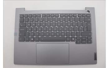 Lenovo 5CB1R99895 C-Cover with keyboard, UK English, Arctic Grey, Backlight, H-series, UK