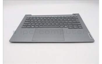 Lenovo 5CB1S00138 C-Cover with keyboard, Danish, Arctic Grey, Backlight, H-series, UK