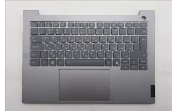 Lenovo 5CB1S00177 C-Cover with keyboard, Bulgarian, Arctic Grey, Backlight, U-series, UK