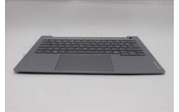 Lenovo 5CB1S00179 C-Cover with keyboard, Czech Slovakian, Arctic Grey, Backlight, U-series, UK