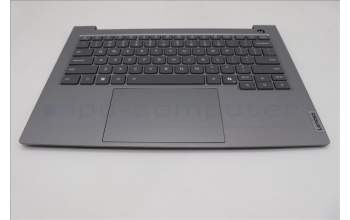 Lenovo 5CB1S00181 C-Cover with keyboard, English, Arctic Grey, Backlight, U-series
