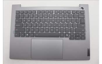 Lenovo 5CB1S00181 C-Cover with keyboard, English, Arctic Grey, Backlight, U-series, US