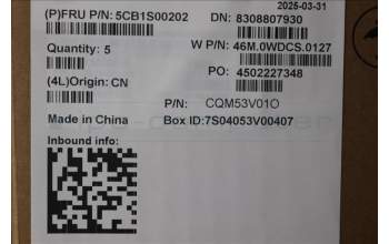 Lenovo 5CB1S00202 C-Abdeckung mit Tastatur, Englisch (GB), arktisgrau, Hintergrundbeleuchtung, U-Serie