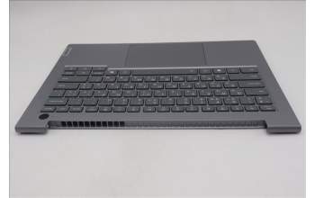 Lenovo 5CB1S00203 C-Abdeckung mit Tastatur, Ukraine, arktisgrau, Hintergrundbeleuchtung, U-Serie