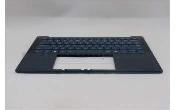 Lenovo 5CB1S00211 C-Cover with keyboard, US English Euro, Tidal Teal, Puresight Logo, US
