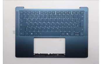 Lenovo 5CB1S00227 C-Cover with keyboard, German, Tidal Teal, Puresight Logo, UK