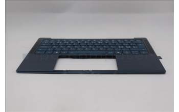 Lenovo 5CB1S00233 C-Cover with keyboard, Switzerland, Tidal Teal, Puresight Logo, UK