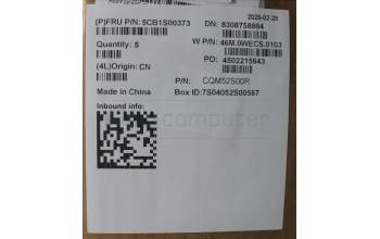 Lenovo 5CB1S00373 C-Cover with keyboard, Belgian, Arctic Grey, Backlight, U-series, UK