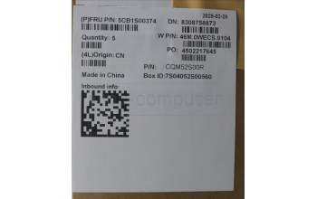 Lenovo 5CB1S00374 C-Cover with keyboard, Czech Slovakian, Arctic Grey, Backlight, U-series, UK