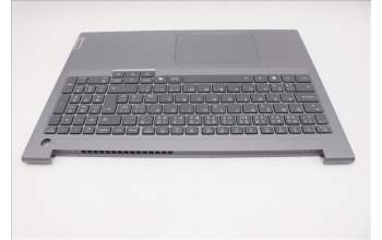 Lenovo 5CB1S00374 C-Cover with keyboard, Czech Slovakian, Arctic Grey, Backlight, U-series, UK