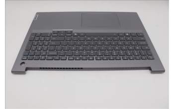 Lenovo 5CB1S00376 C-Cover with keyboard, English, Arctic Grey, Backlight, U-series, US