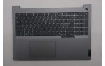 Lenovo 5CB1S00839 C-Cover with keyboard, Nordic, Arctic Grey, Backlight, U-series, UK