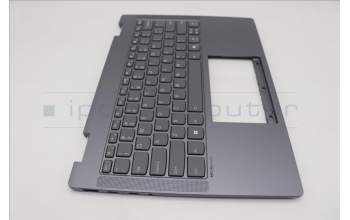 Lenovo 5CB1S01170 C-Cover with keyboard, English, Luna Grey, Backlight, Non-FingerPrint, US