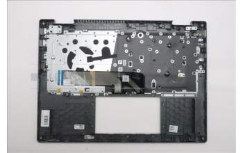 Lenovo 5CB1S01173 C-Cover with keyboard, Spanish, Luna Grey, Backlight, Non-FingerPrint, UK