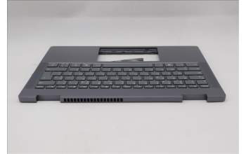 Lenovo 5CB1S01182 C-Cover with keyboard, French, Luna Grey, Backlight, Non-FingerPrint, US