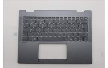 Lenovo 5CB1S02779 C-Cover with keyboard, UK English, Luna Grey, Non-FingerPrint, UK