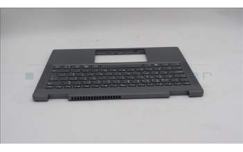 Lenovo 5CB1S02789 C-Cover with keyboard, Portuguese, Luna Grey, Non-FingerPrint, UK