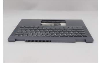 Lenovo 5CB1S02803 C-Cover with keyboard, German, Luna Grey, Non-FingerPrint, UK