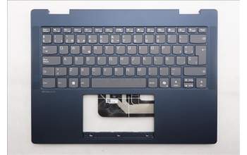 Lenovo 5CB1S02904 C-Cover with keyboard, Spanish, Cosmic Blue, Non-FingerPrint, UK