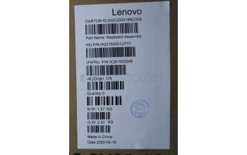 Lenovo 5CB1S02948 C-Cover with keyboard, Switzerland, Cosmic Blue, Non-FingerPrint, UK