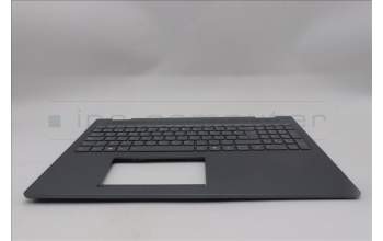 Lenovo 5CB1S05076 C-Cover with keyboard, Spanish, Luna Grey, Backlight, Non-FingerPrint, UK