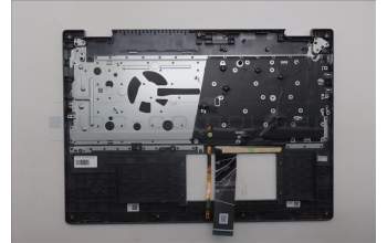 Lenovo 5CB1S05093 C-Cover with keyboard, Nordic, Luna Grey, Backlight, Non-FingerPrint, UK