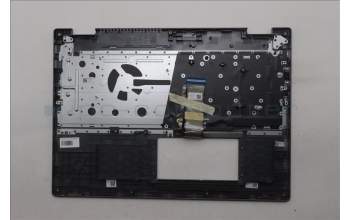 Lenovo 5CB1S05096 C-Cover with keyboard, Slovenian, Luna Grey, Backlight, Non-FingerPrint, UK